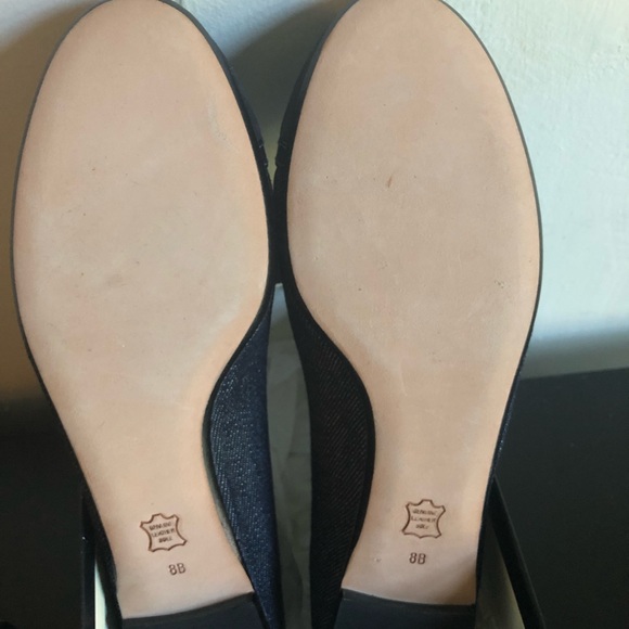 NWT Talbots Navy Gordana Flats, Size 8 - Picture 7 of 8